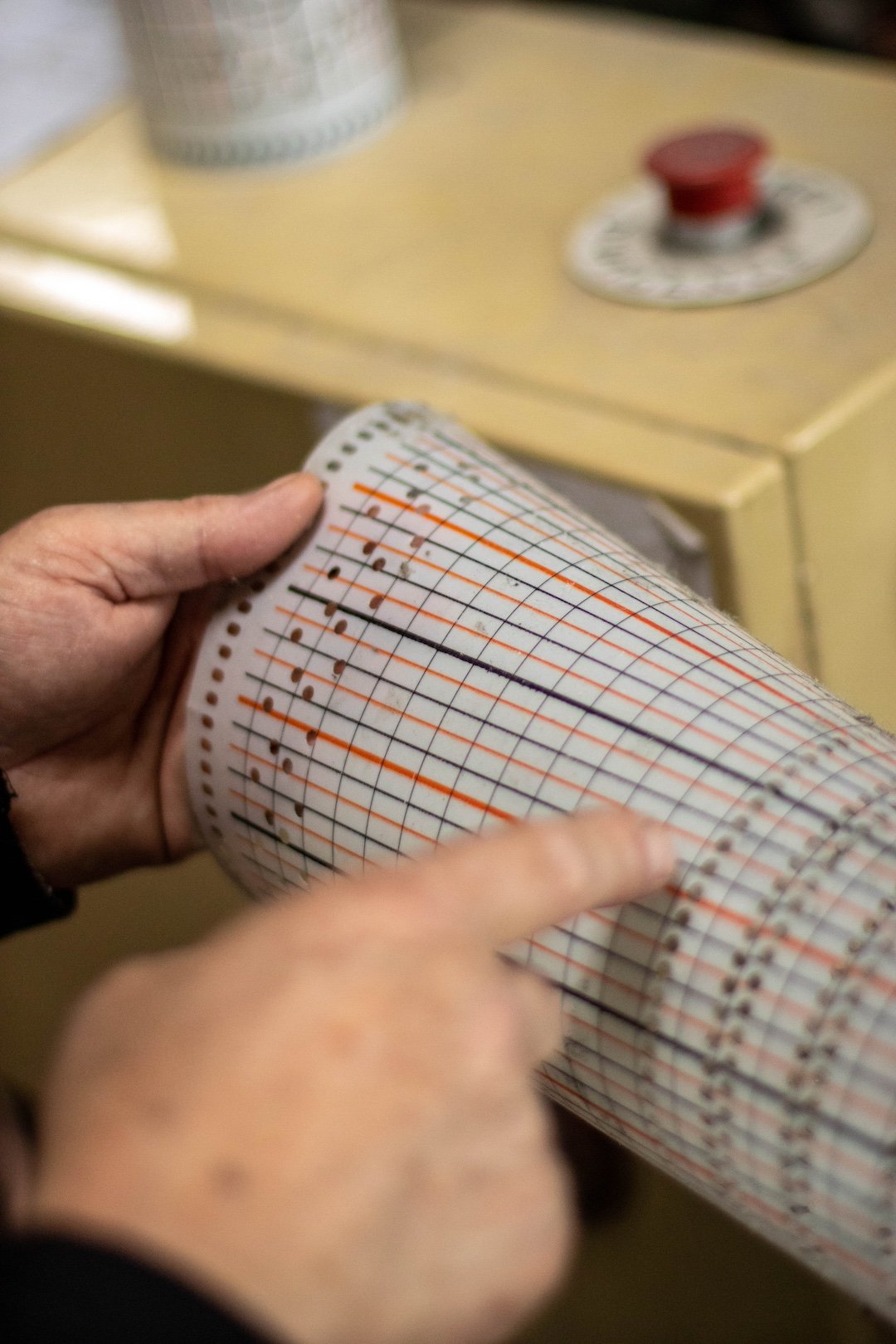 cartes à trous des machines de Tissage d'Autant