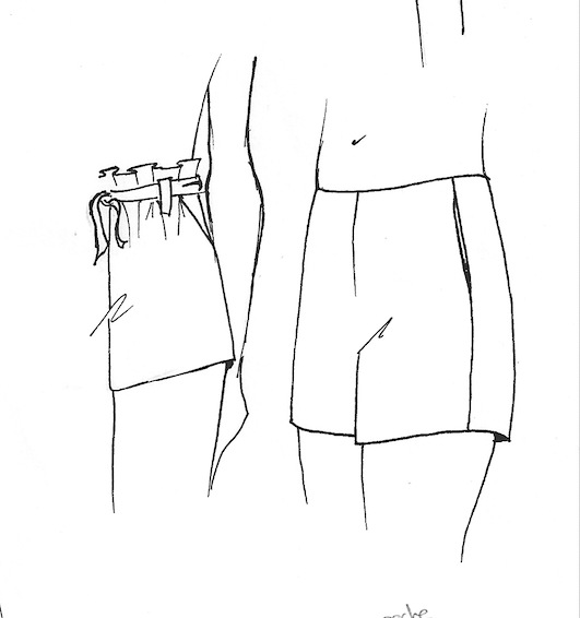 dessin de vêtement pour collectif fringué