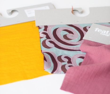 échantillons de tissu