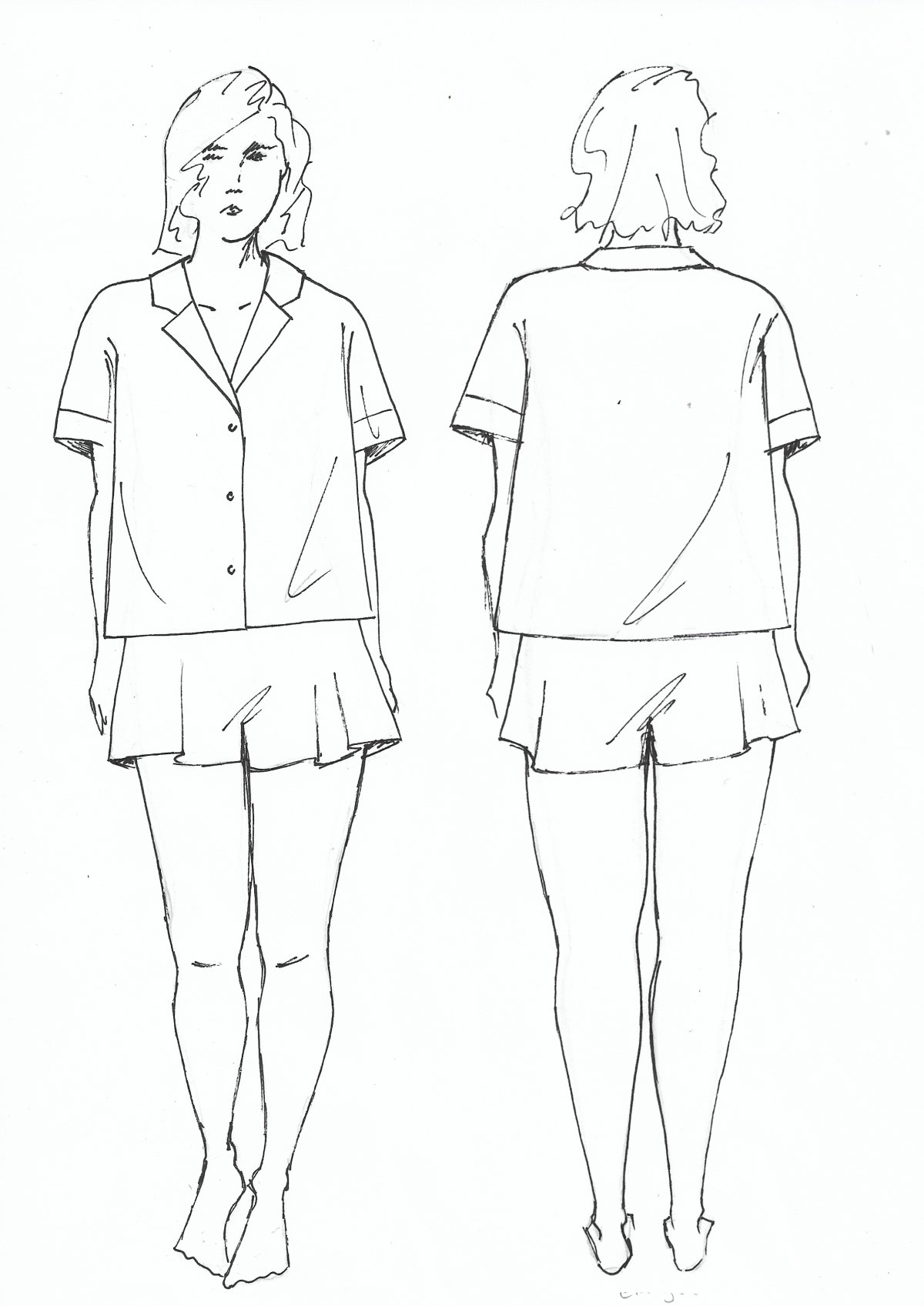 dessin vêtement mode éthique collectif fringué